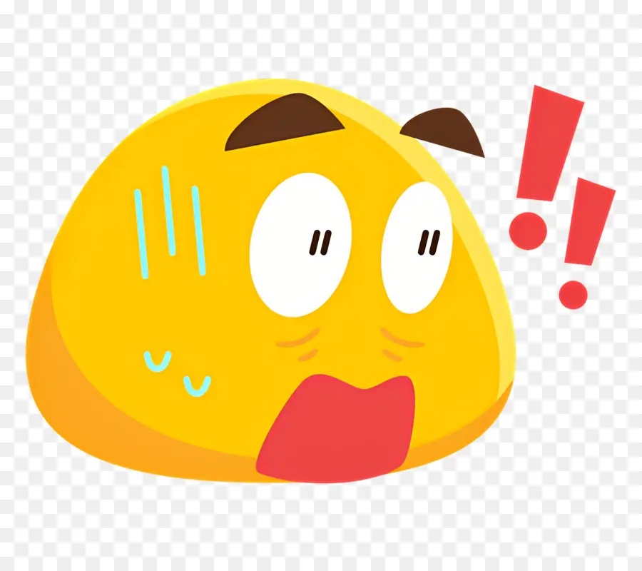 Emoji Sorprendido，Expresión PNG