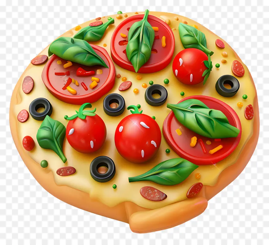 Linda Pizza，Pizza Entera PNG