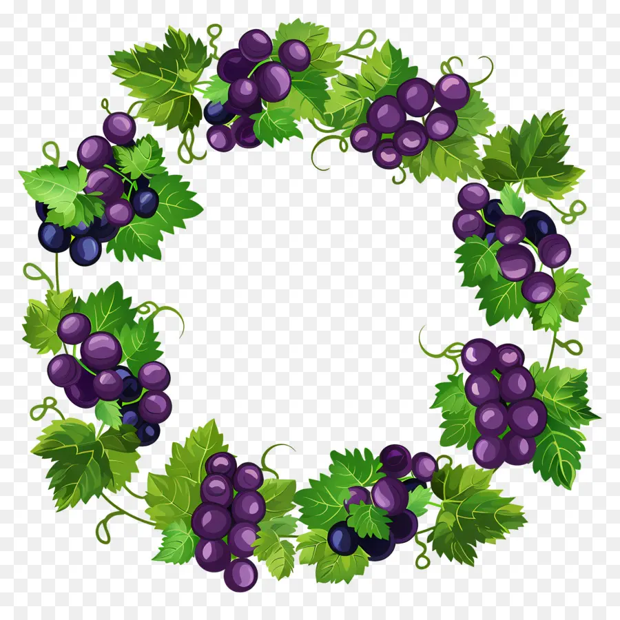 Corona De Uva，Uvas PNG