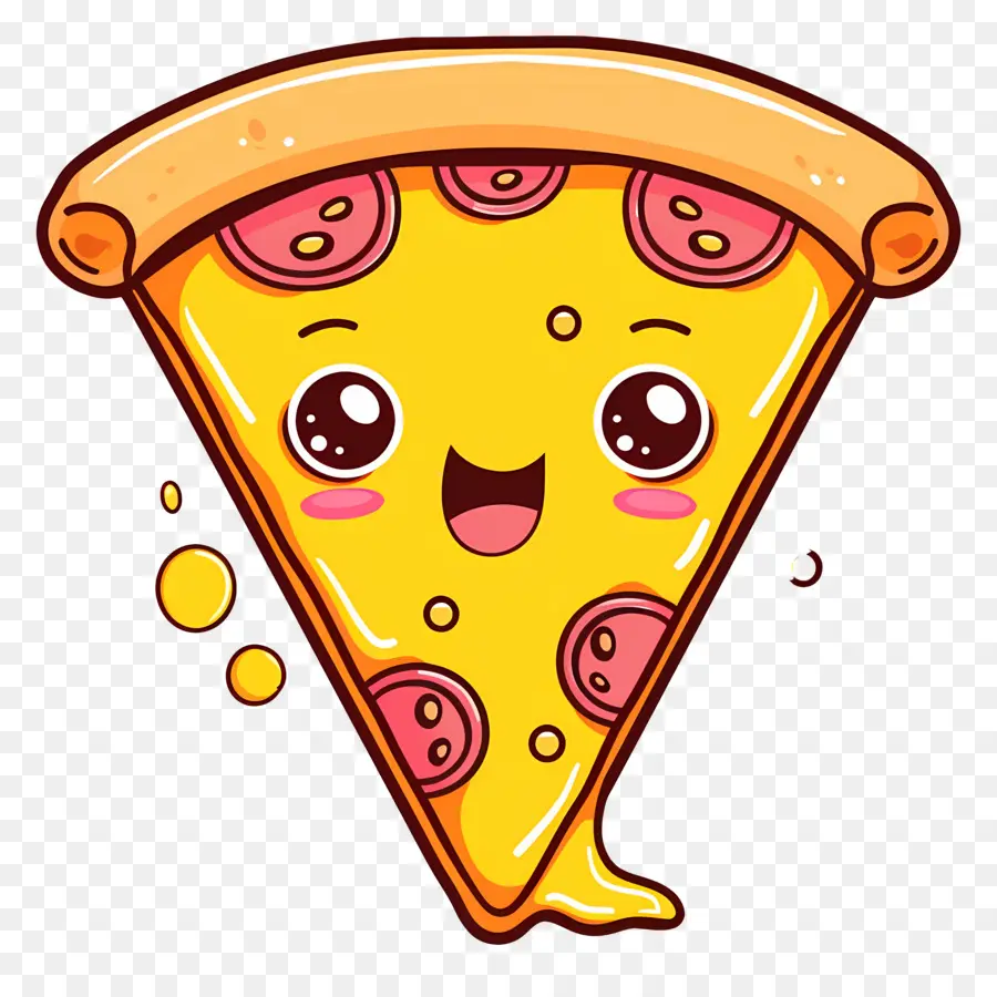 Pizza De Dibujos Animados，Rebanada De Pizza PNG