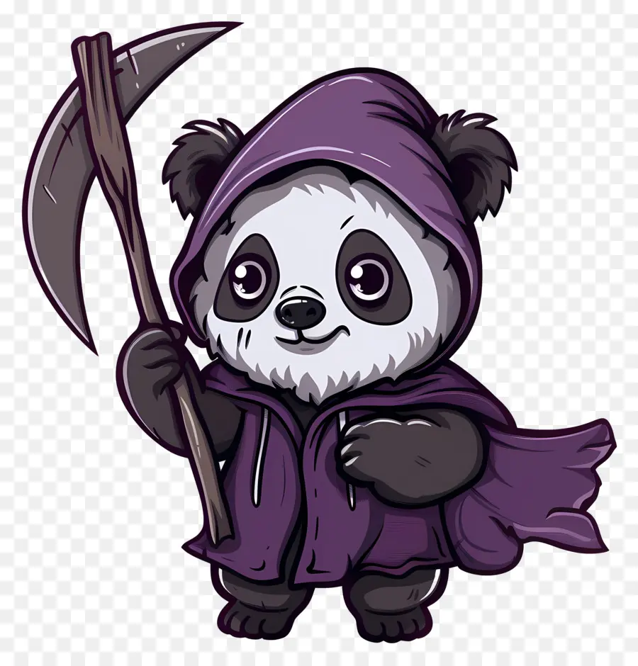 Lindo Panda，Segador Panda PNG