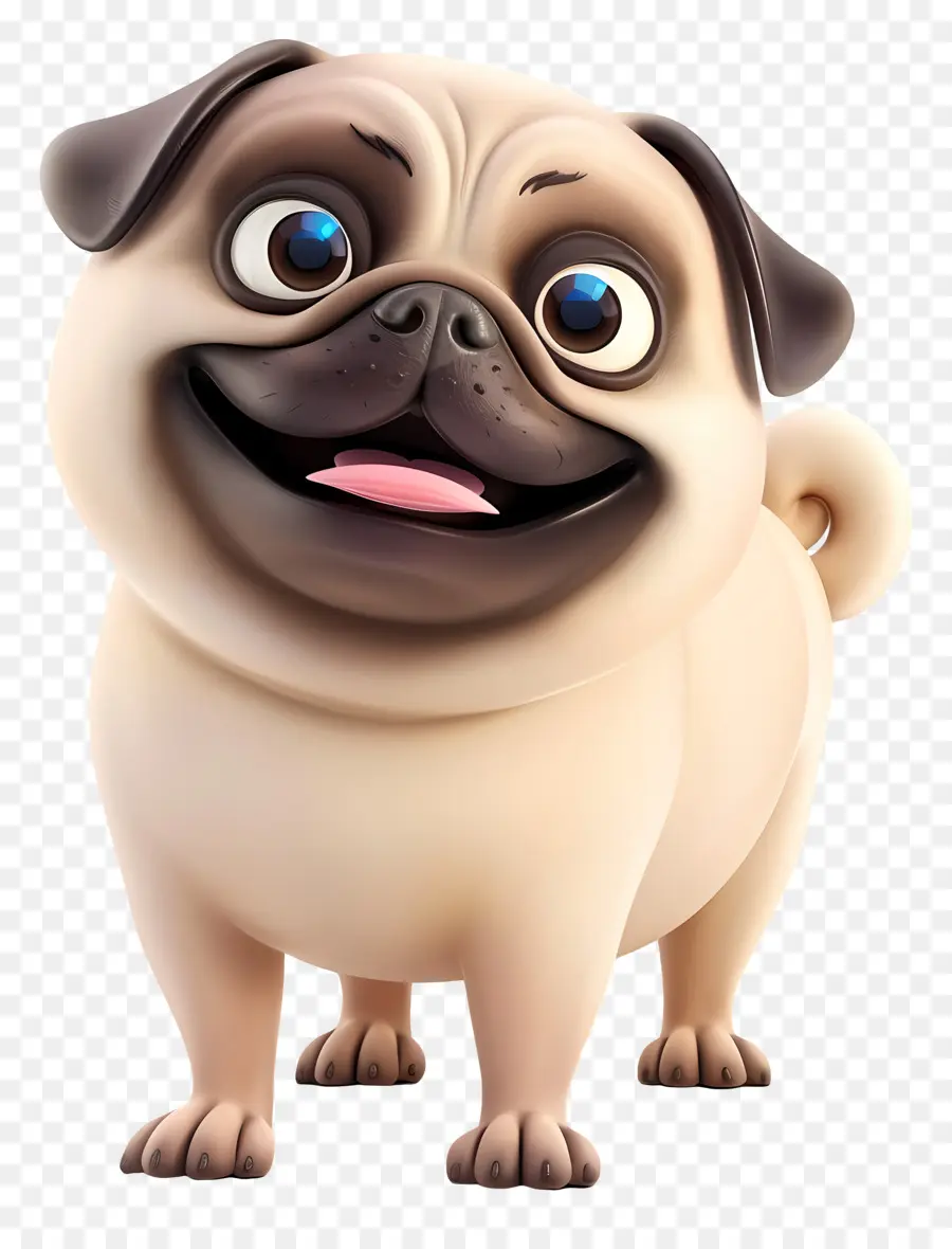 Perro 3d，Perro De Dibujos Animados PNG