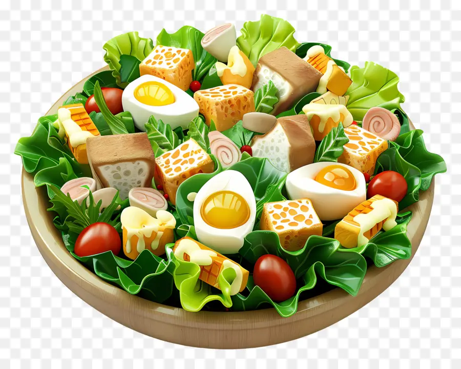 Ensalada Cesar，Ensalada PNG