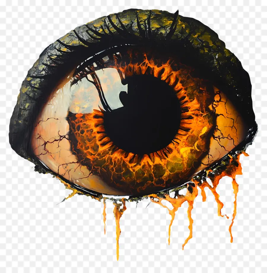 Globo Ocular De Halloween，Globo Ocular Realista PNG