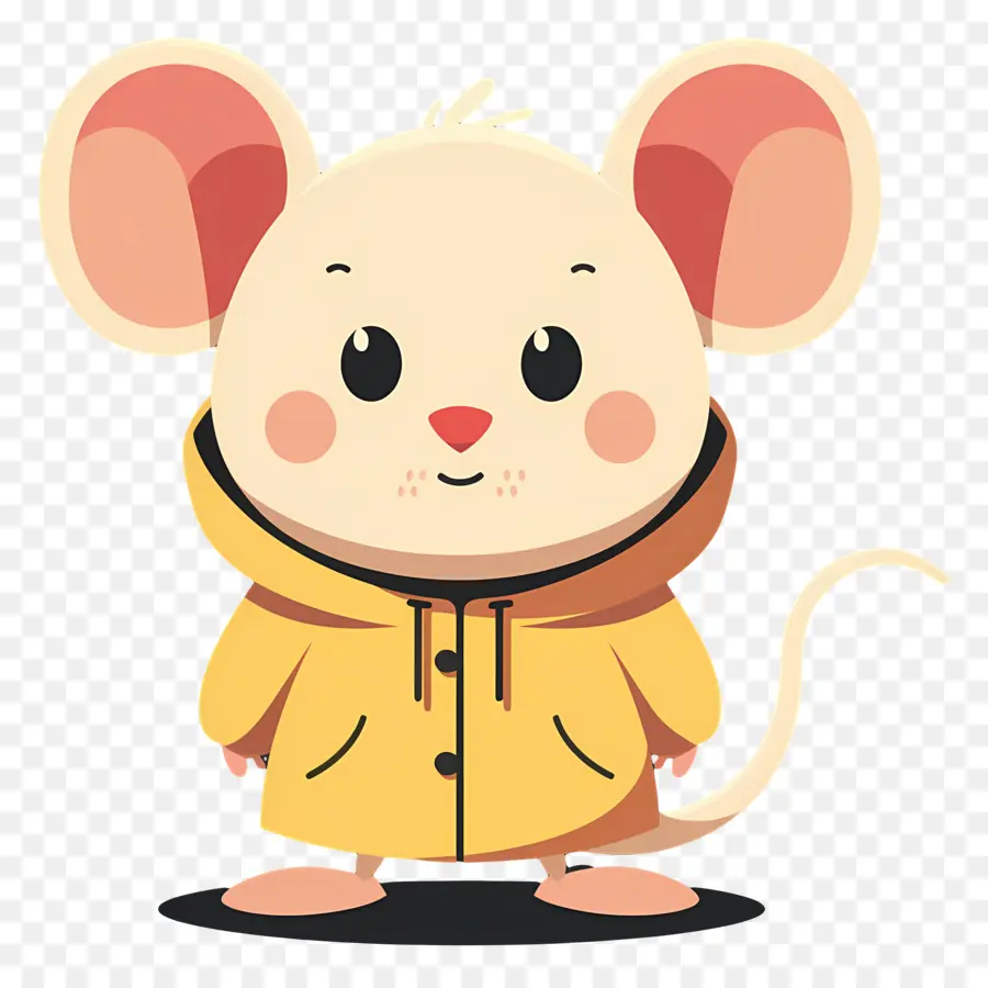 Lindo Raton，Ratón Con Capucha PNG