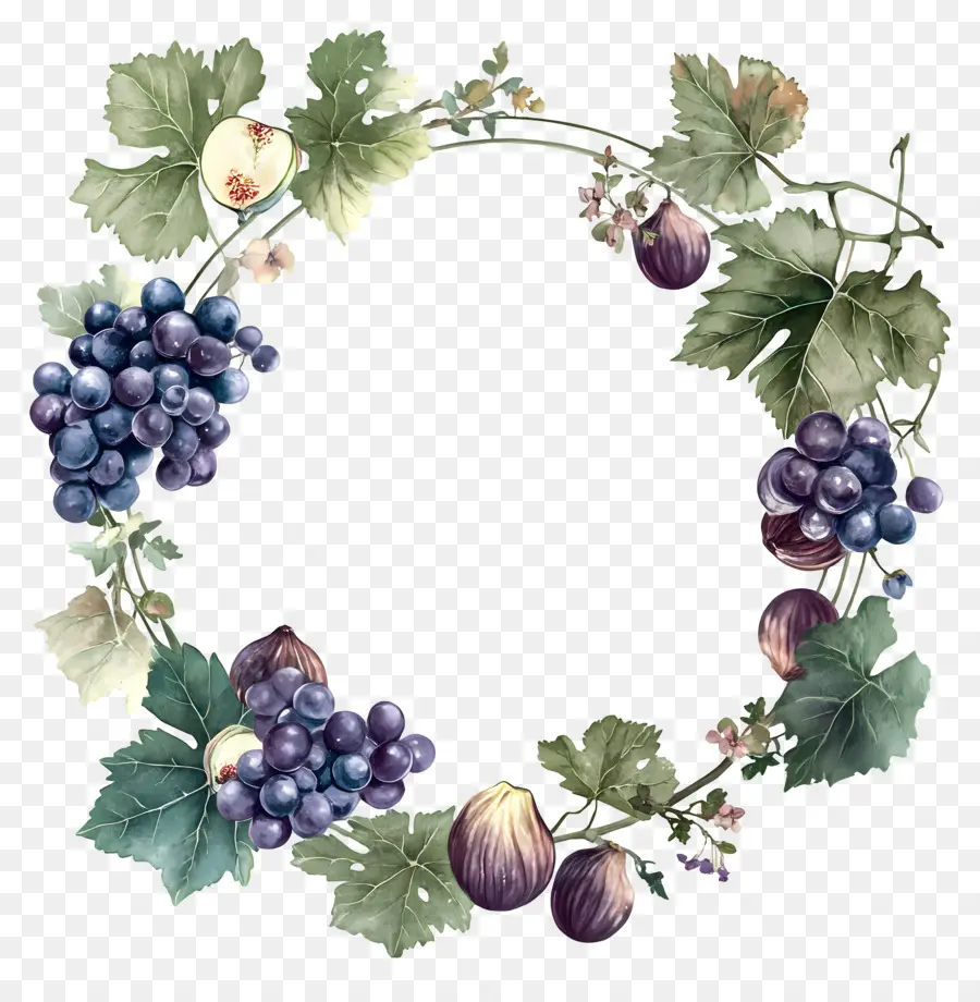 Corona De Uva，Uvas PNG