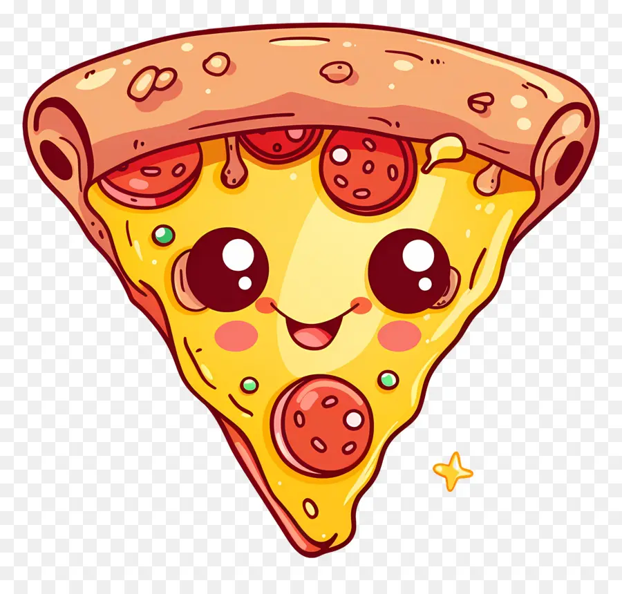 Pizza De Dibujos Animados，Rebanada De Pizza PNG