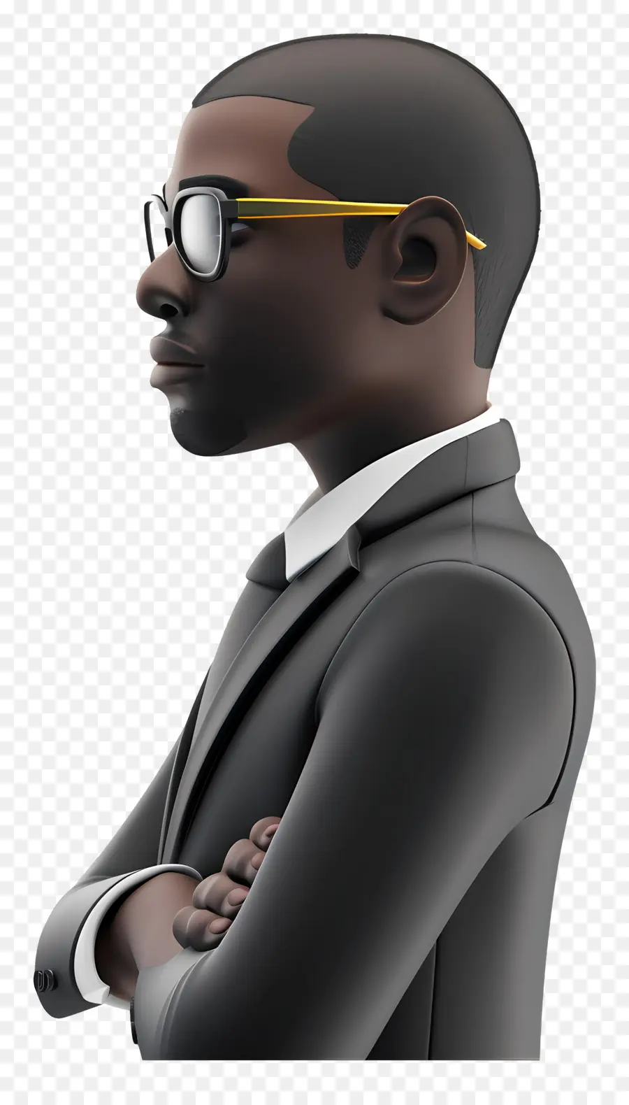 Empresario Negro，Perfil De Empresario PNG