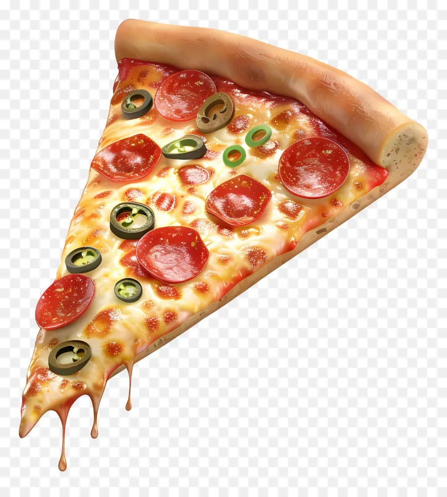 Pizza 3d，Rebanada De Pizza PNG