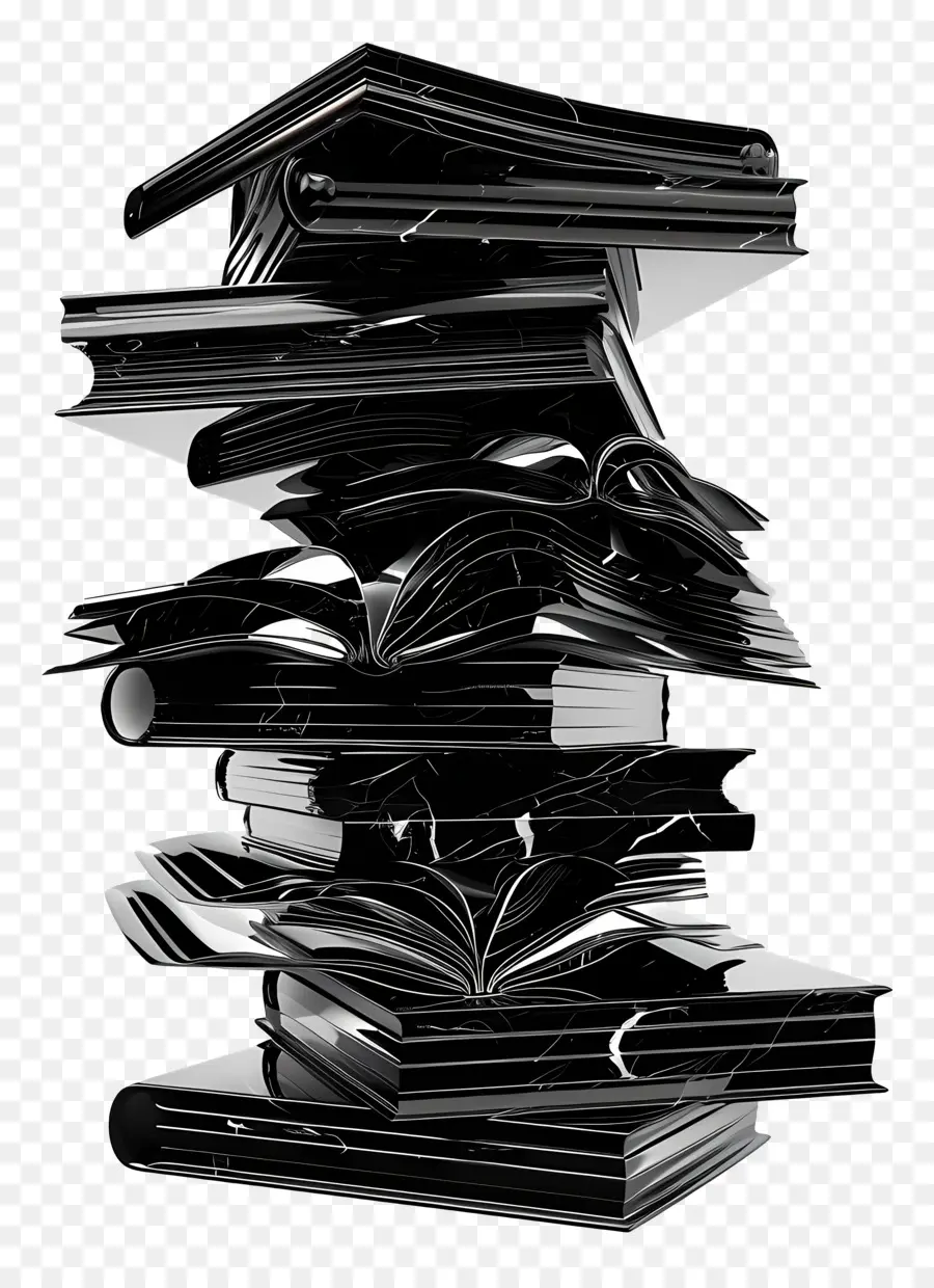 Libros Negro，Libros PNG