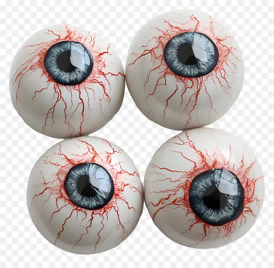 Globo Ocular De Halloween，Globos Oculares Realistas PNG