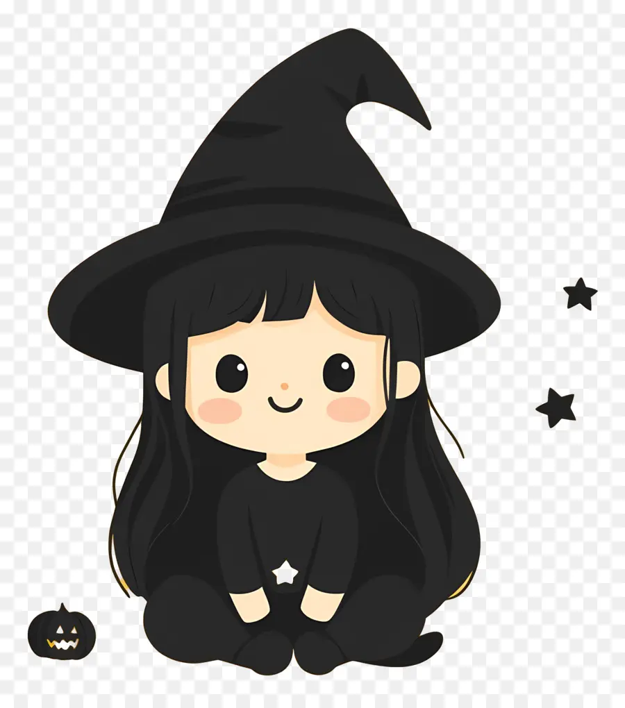 Bruja De Halloween，Linda Bruja PNG