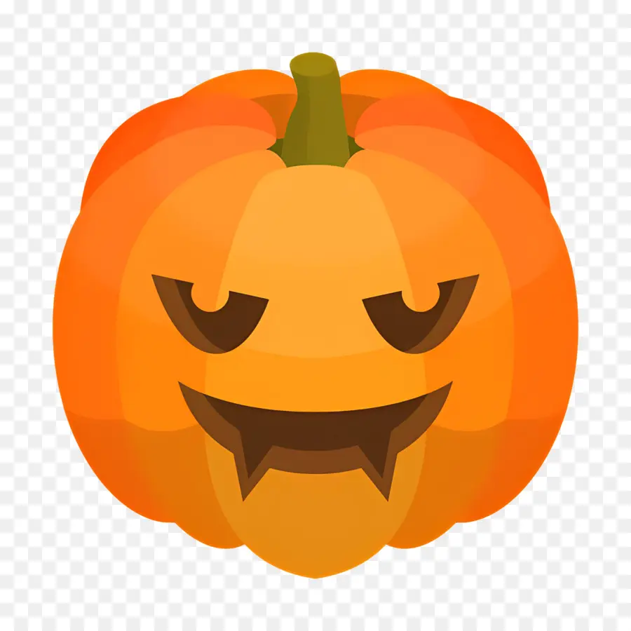 Calabaza De Halloween Aterradora，Calabaza Del Diablo PNG