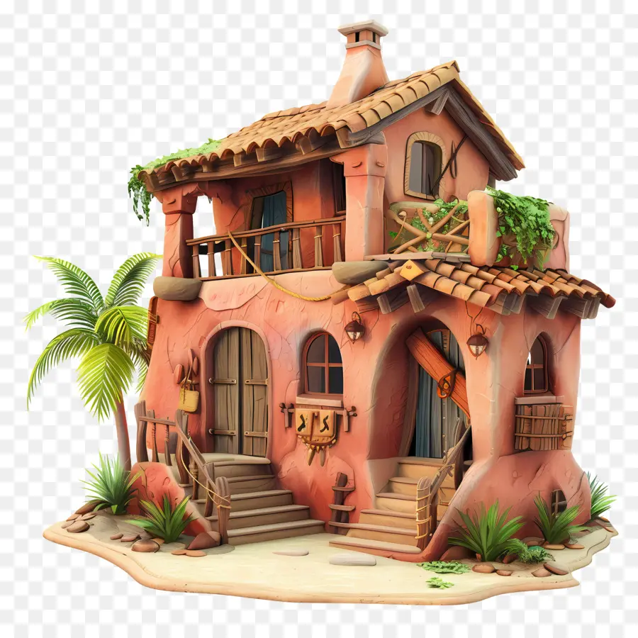 Casa 3d，Casa PNG