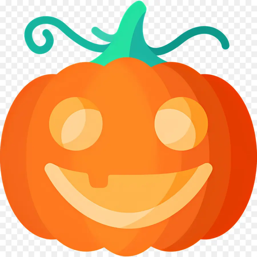 Calabaza De Halloween，Calabaza Riendo PNG