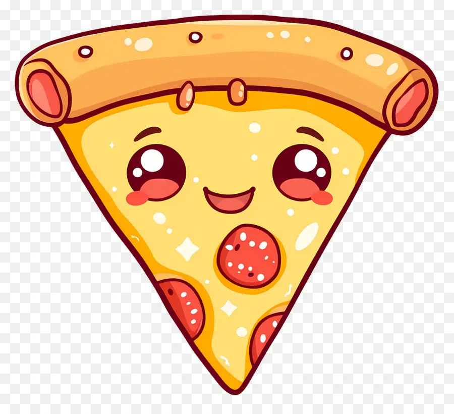 Pizza De Dibujos Animados，Rebanada De Pizza PNG