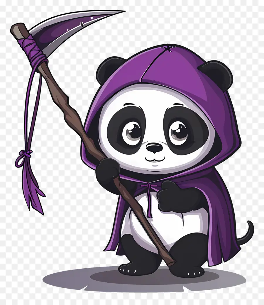 Lindo Panda，Segador Panda PNG