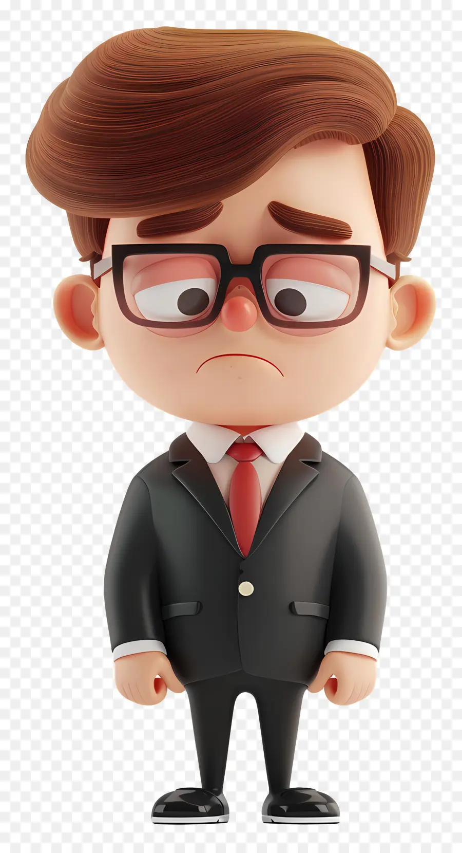 Empresario Triste，Empresario De Dibujos Animados PNG