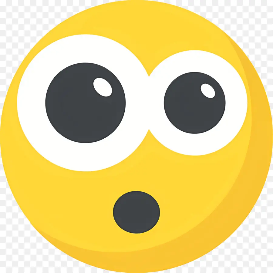 Emoji Sorprendido，Rostro PNG