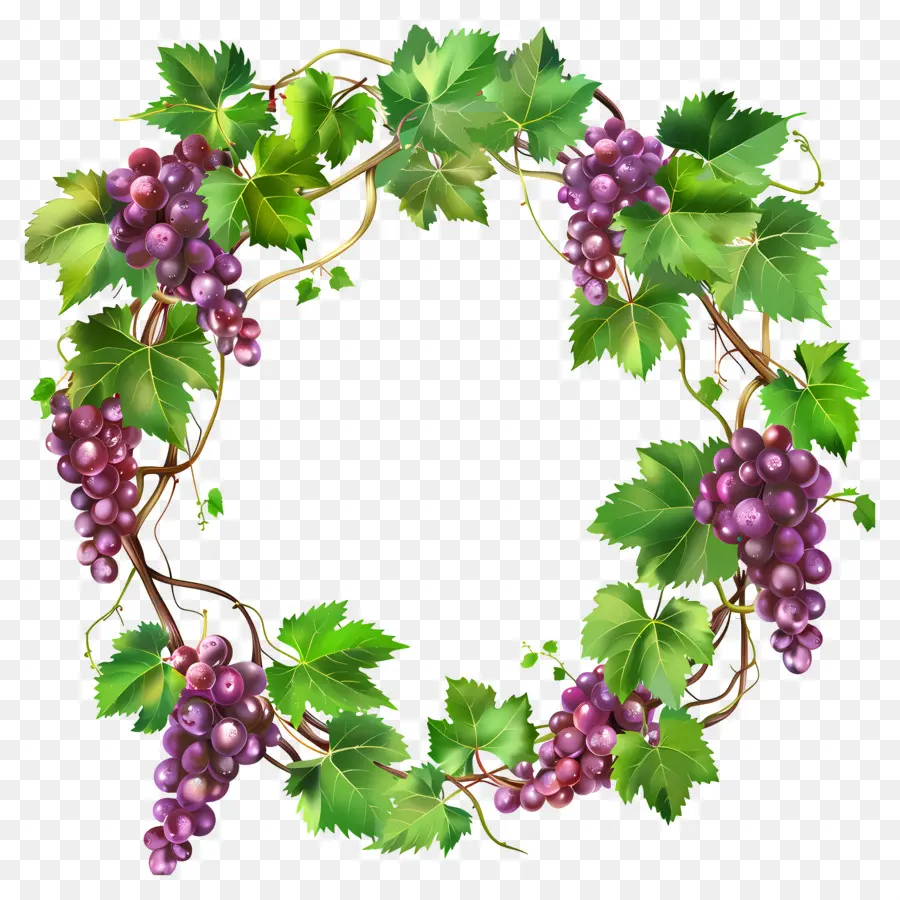 Corona De Uva，Uvas PNG