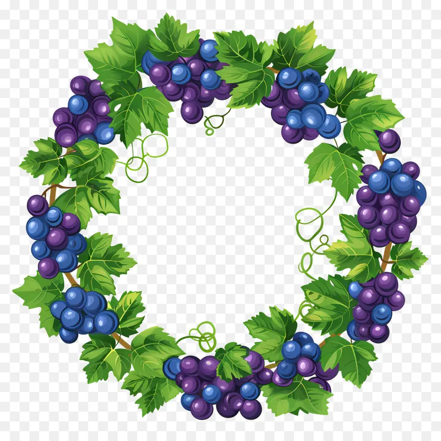 Corona De Uva，Uvas PNG