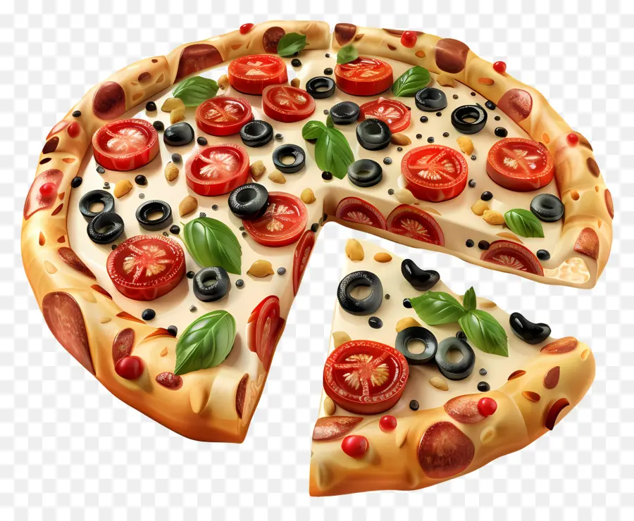 Pizza 3d，Pizza PNG