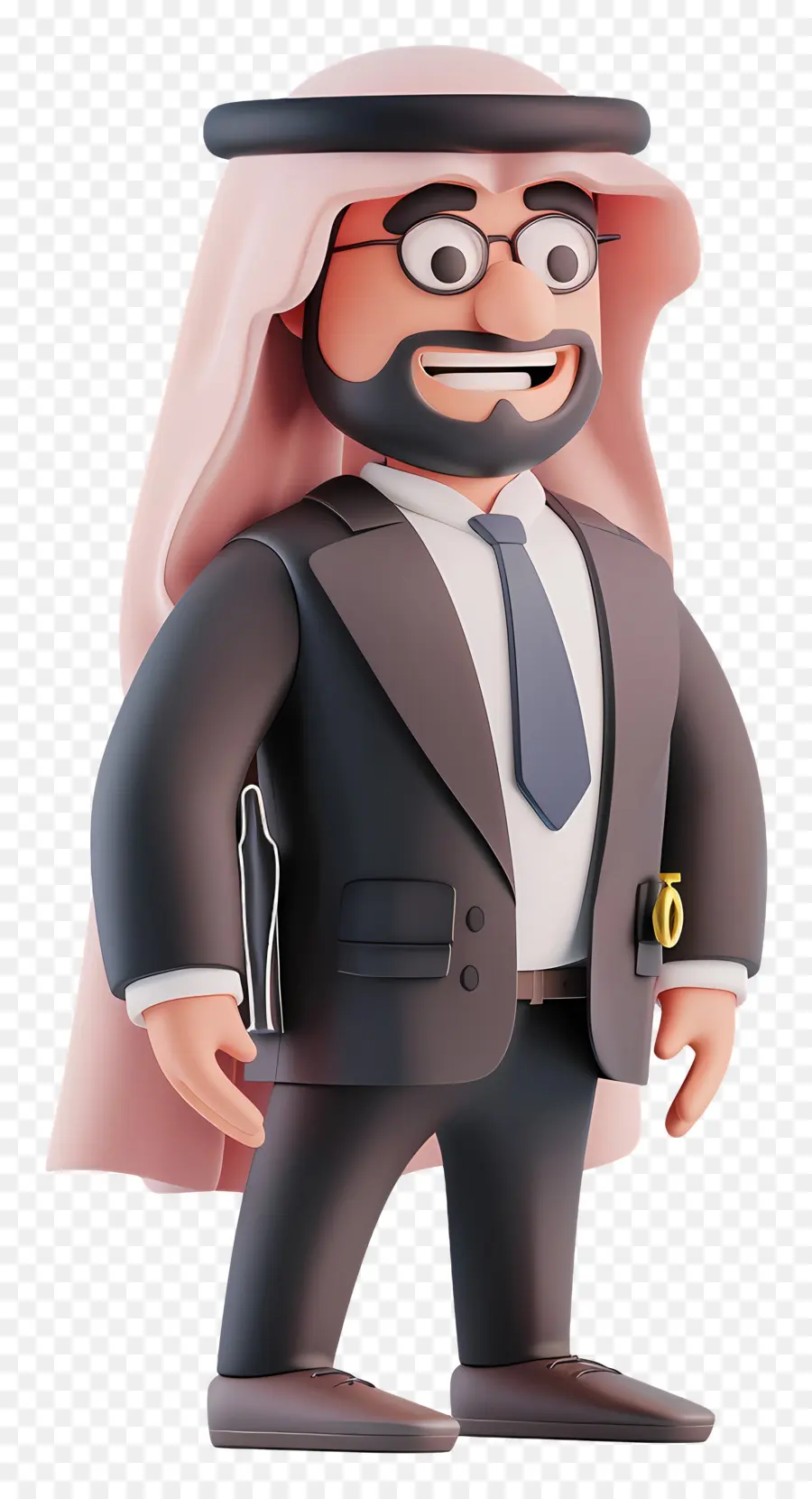 Empresario árabe Saudí，Hombre De Negocios En Traje Tradicional PNG