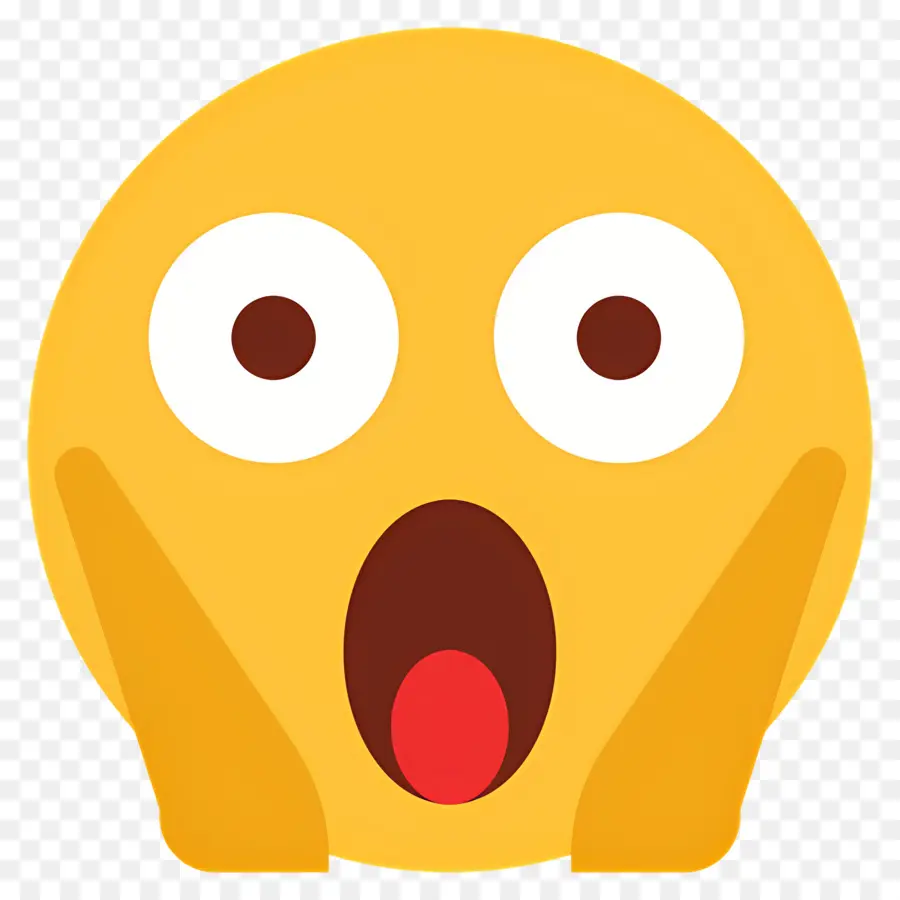 Emoji Sorprendido，Rostro PNG