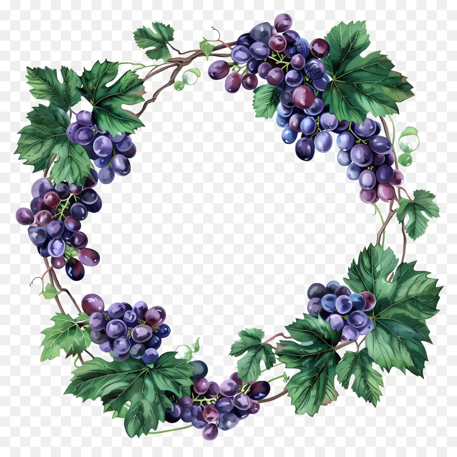 Corona De Uva，Uvas PNG