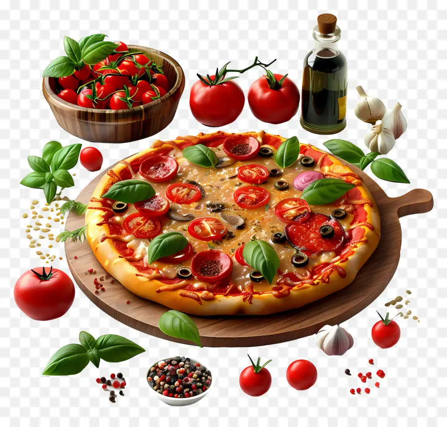 Pizza 3d，Pizza PNG