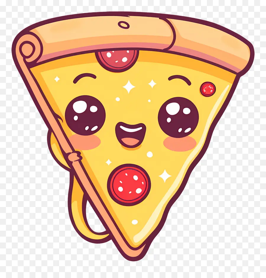 Pizza De Dibujos Animados，Rebanada De Pizza PNG