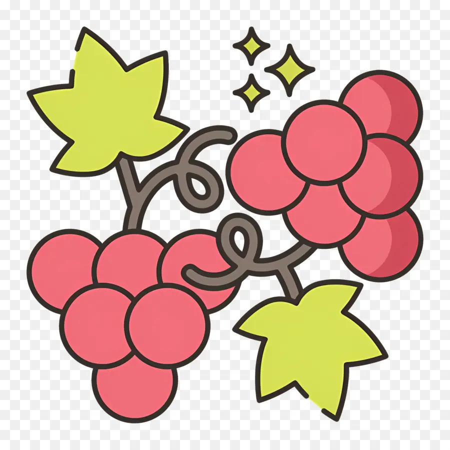 Vendimia，Uvas Rojas PNG