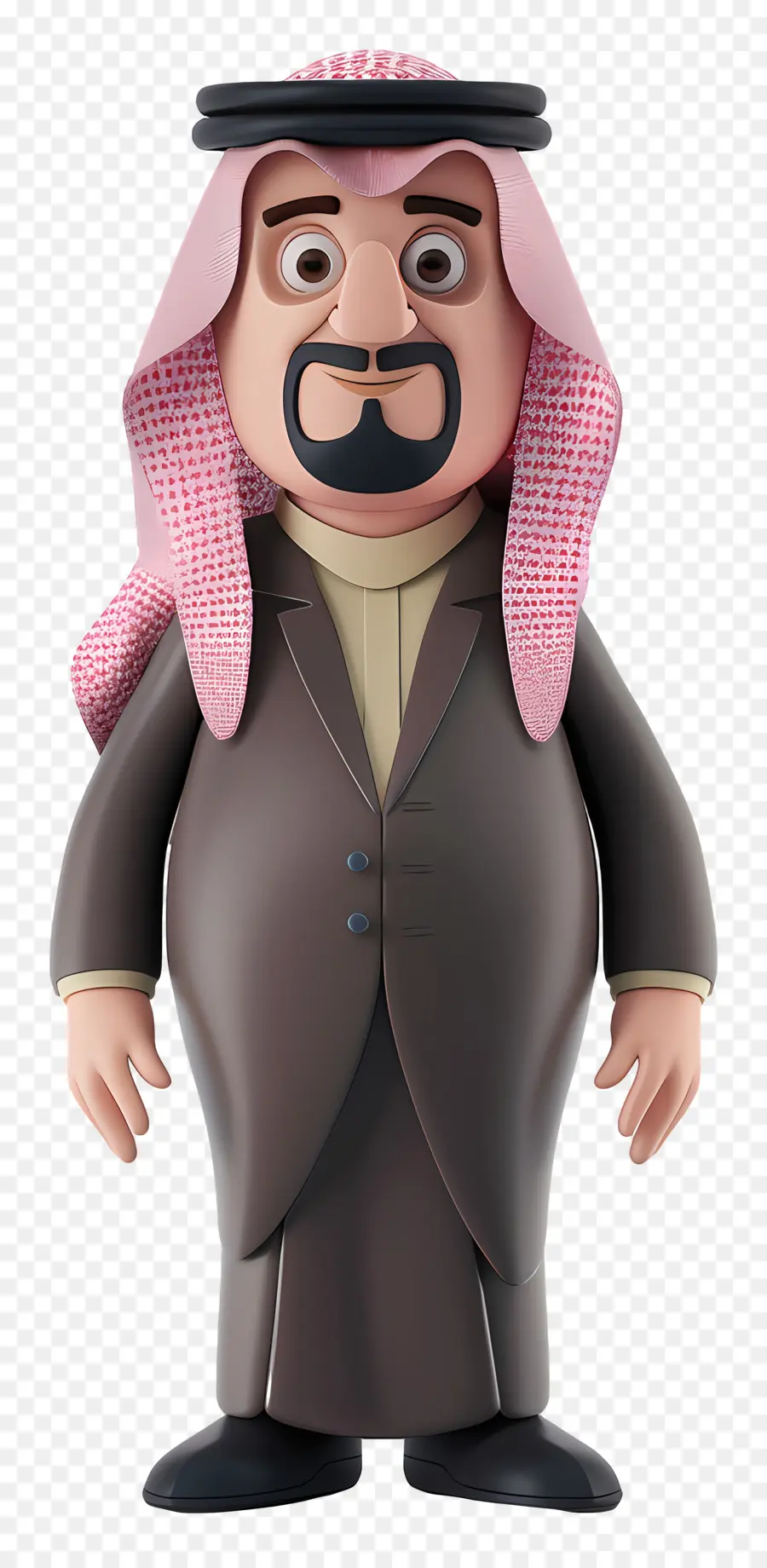 Empresario árabe Saudí，Hombre De Dibujos Animados PNG