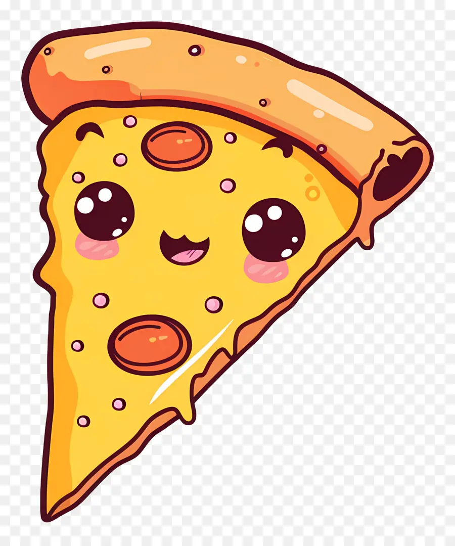 Pizza De Dibujos Animados，Rebanada De Pizza PNG