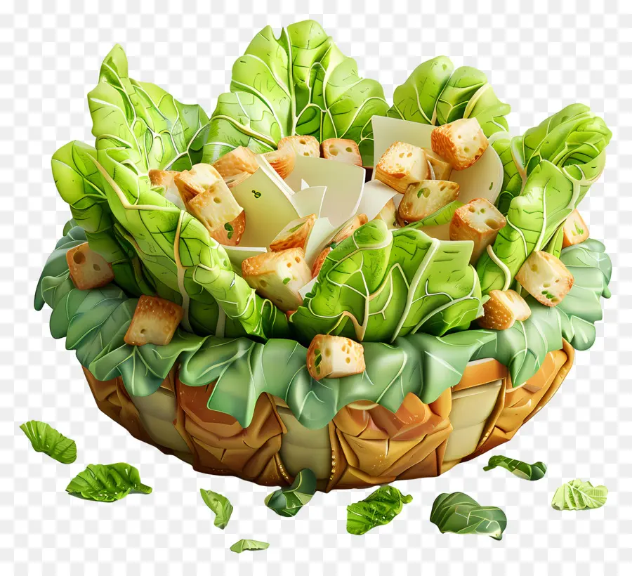 Ensalada Cesar，Ensalada PNG