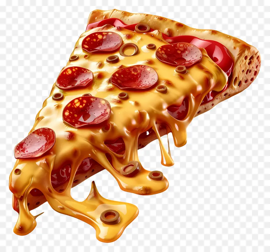 Pizza 3d，Rebanada De Pizza PNG