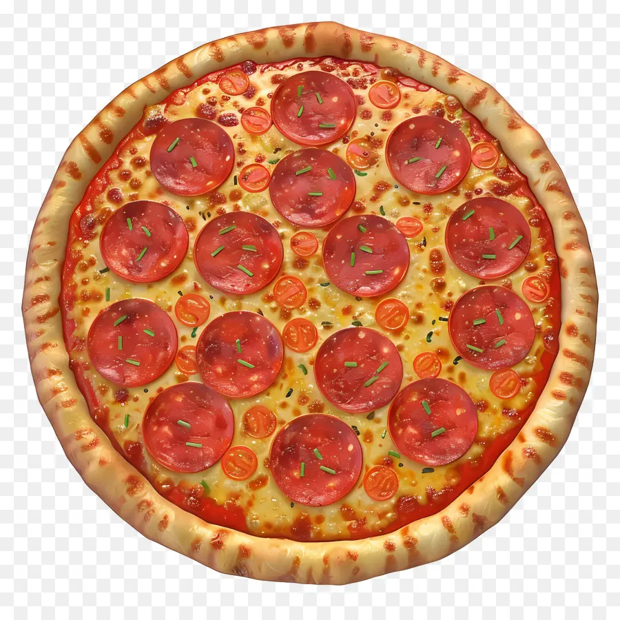 Pizza 3d，Pizza De Peperoni PNG