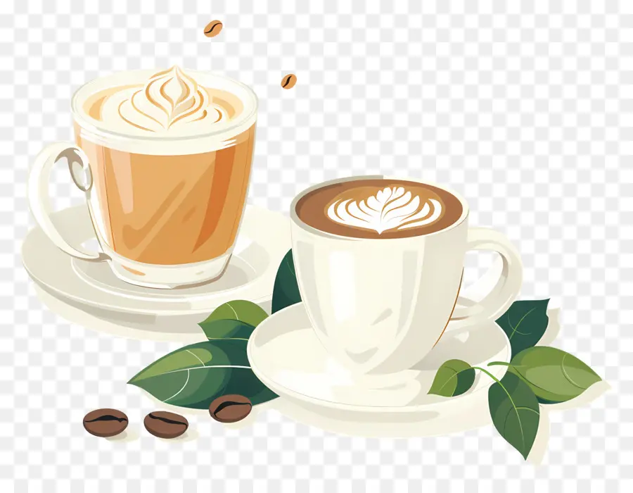 Café Capuchino，Bebidas De Cafe PNG