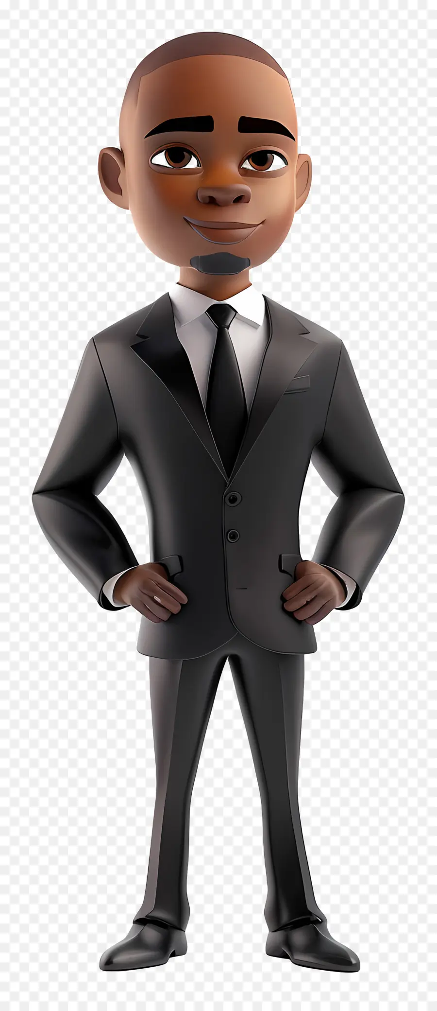 Empresario Negro，Empresario De Dibujos Animados PNG