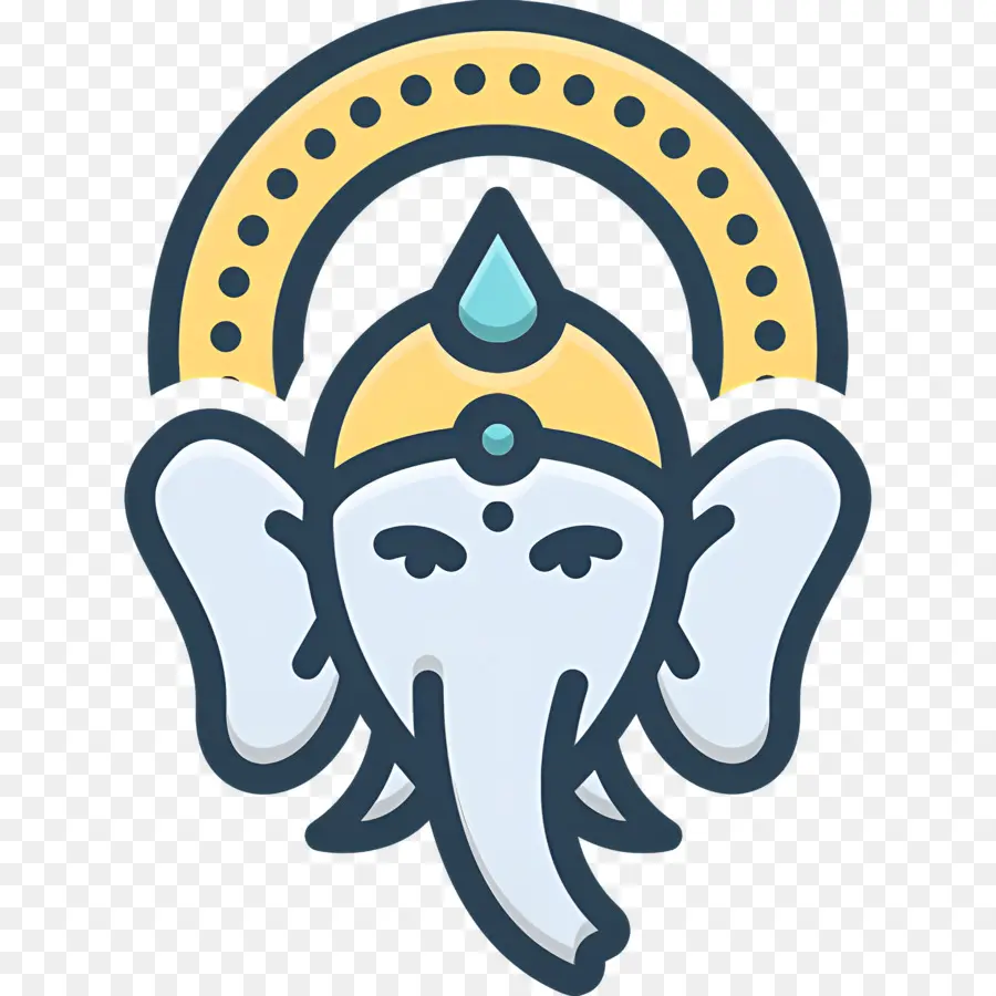 Ganesh，Elefante PNG