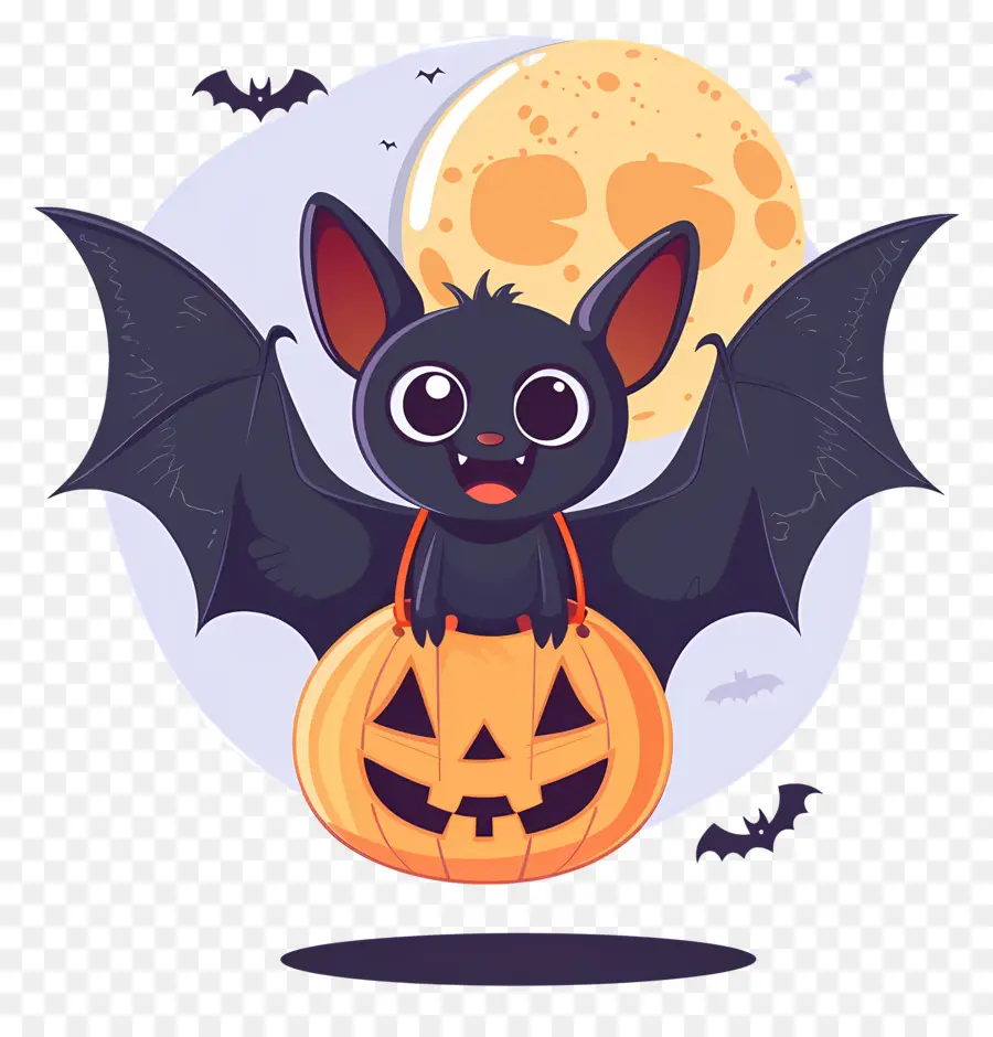 Murciélago De Halloween，Murciélago De Dibujos Animados PNG