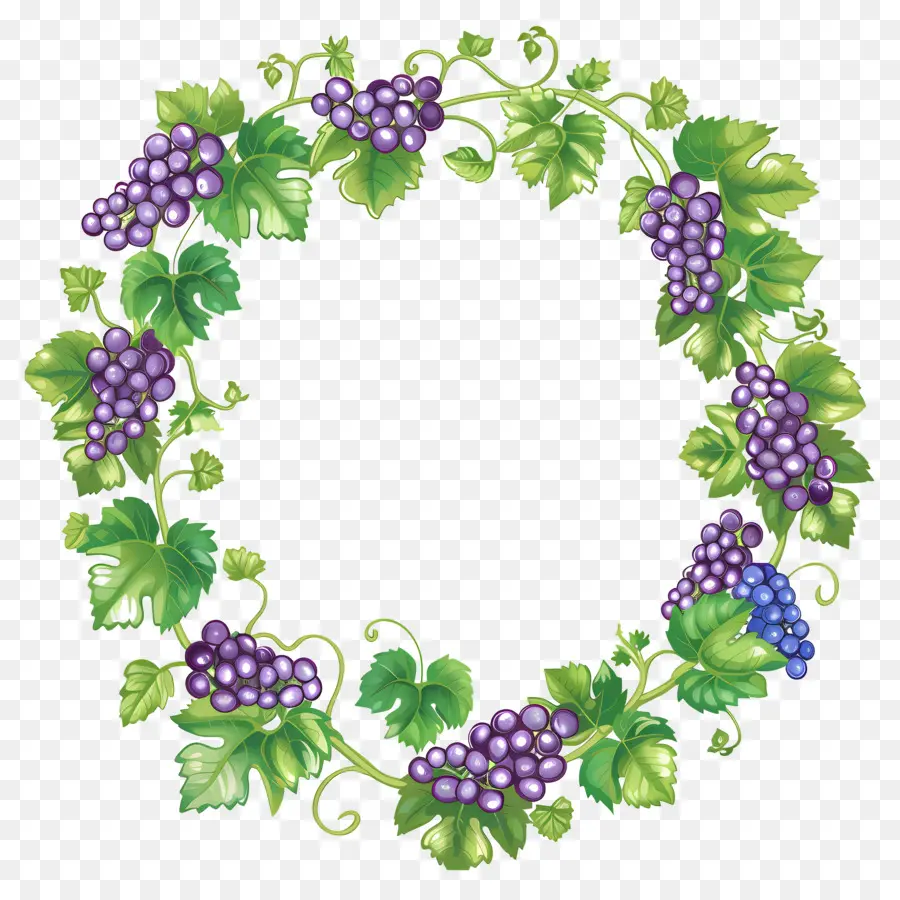 Corona De Uva，Uvas PNG