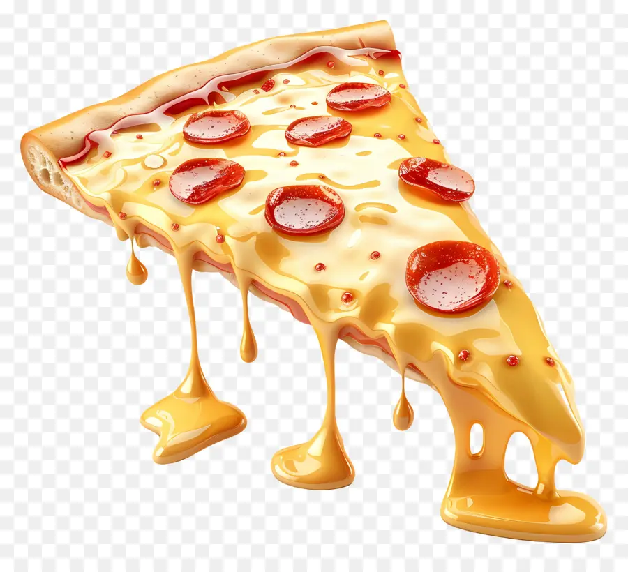 Pizza 3d，Rebanada De Pizza PNG