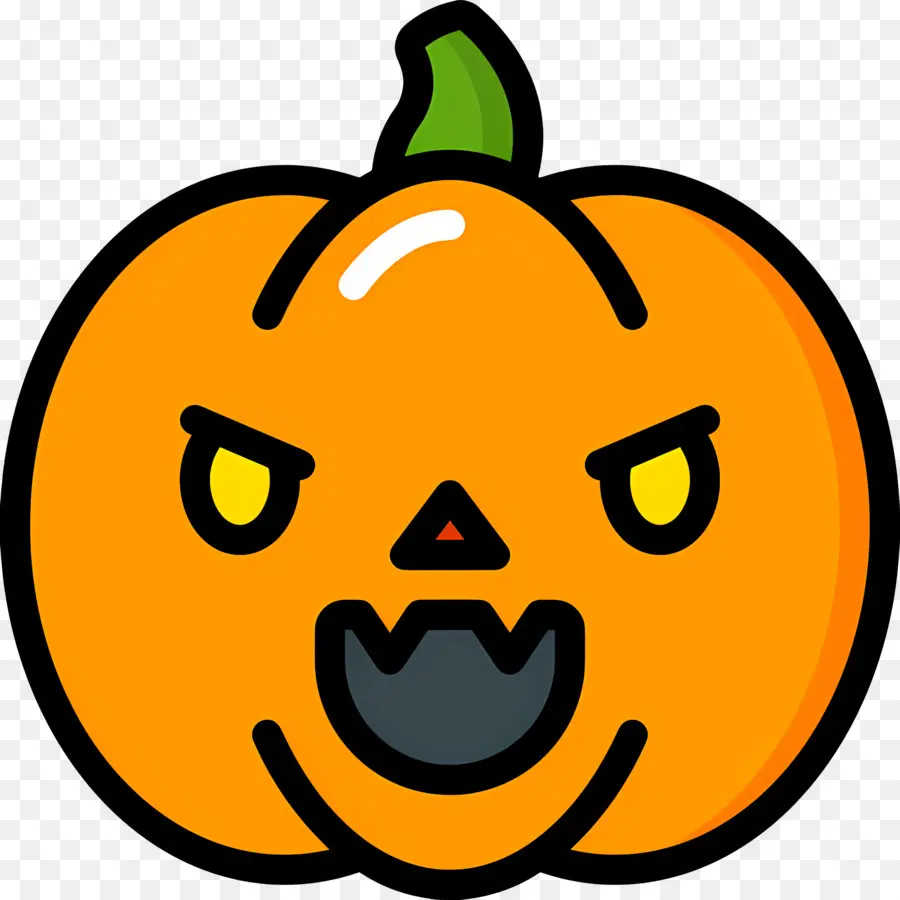 Calabaza De Halloween Aterradora，Jack O' Lantern PNG