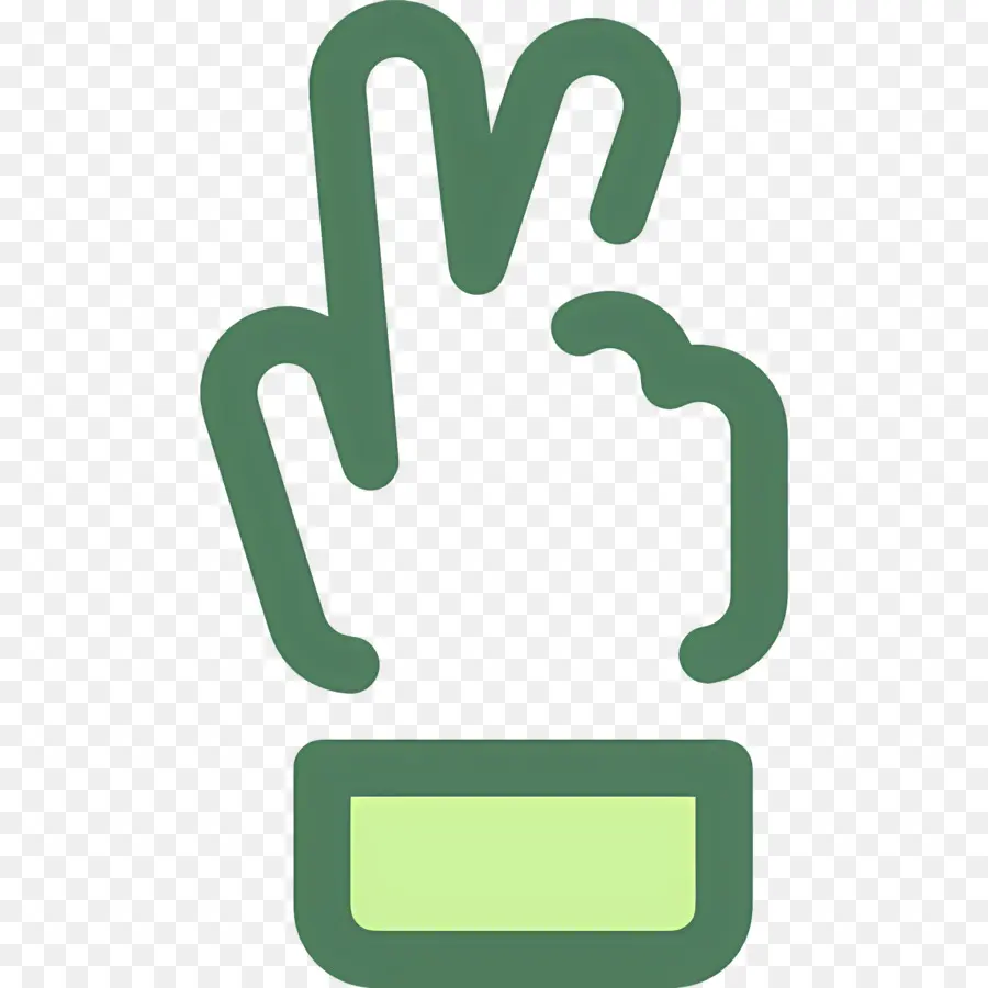 Emojis De Mano，Gesto De La Mano De Paz PNG