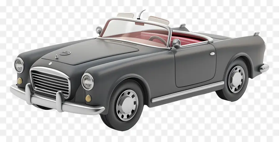 Coche 3d，Coche Antiguo PNG