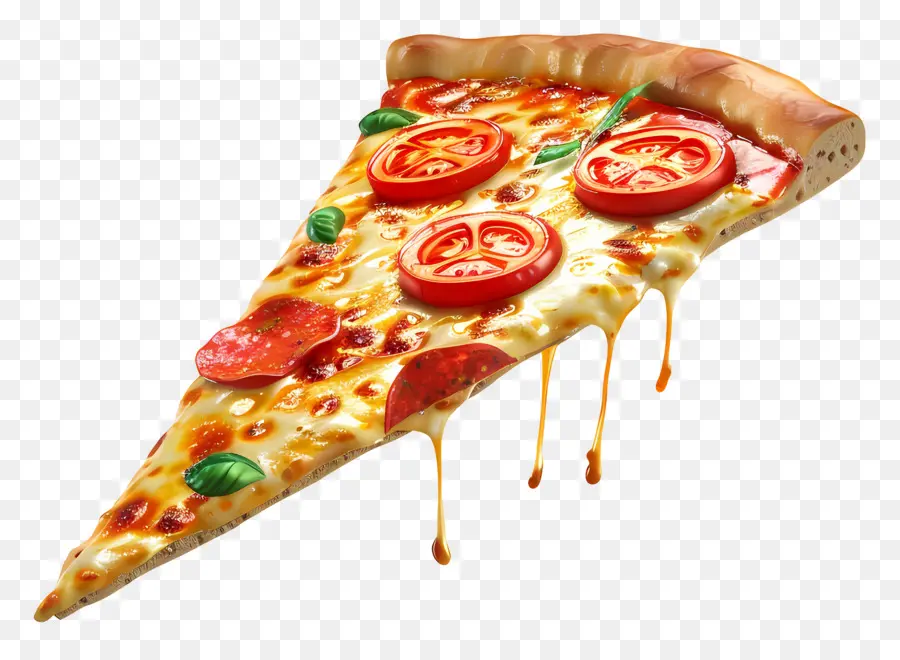 Pizza 3d，Rebanada De Pizza PNG