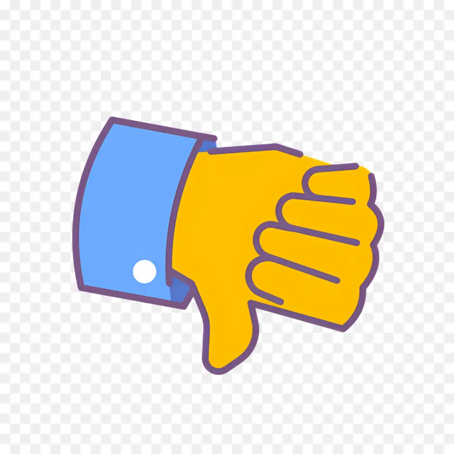 Emojis De Mano，Pulgares Hacia Arriba PNG