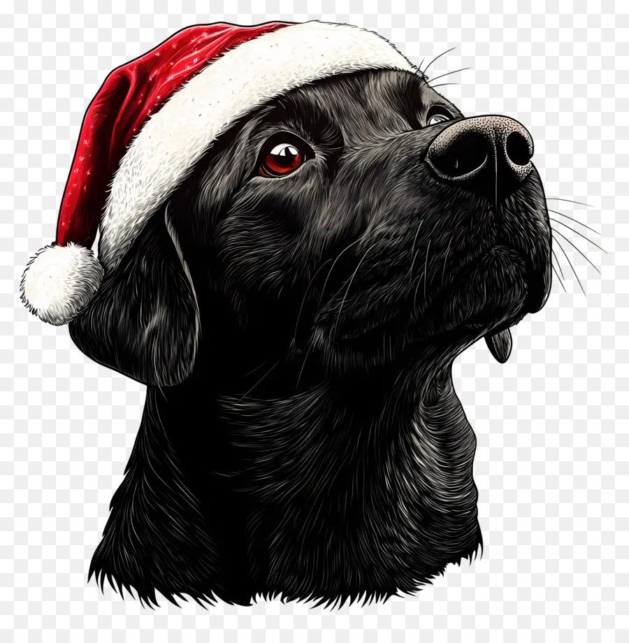 Perro De Navidad，Perro Negro PNG