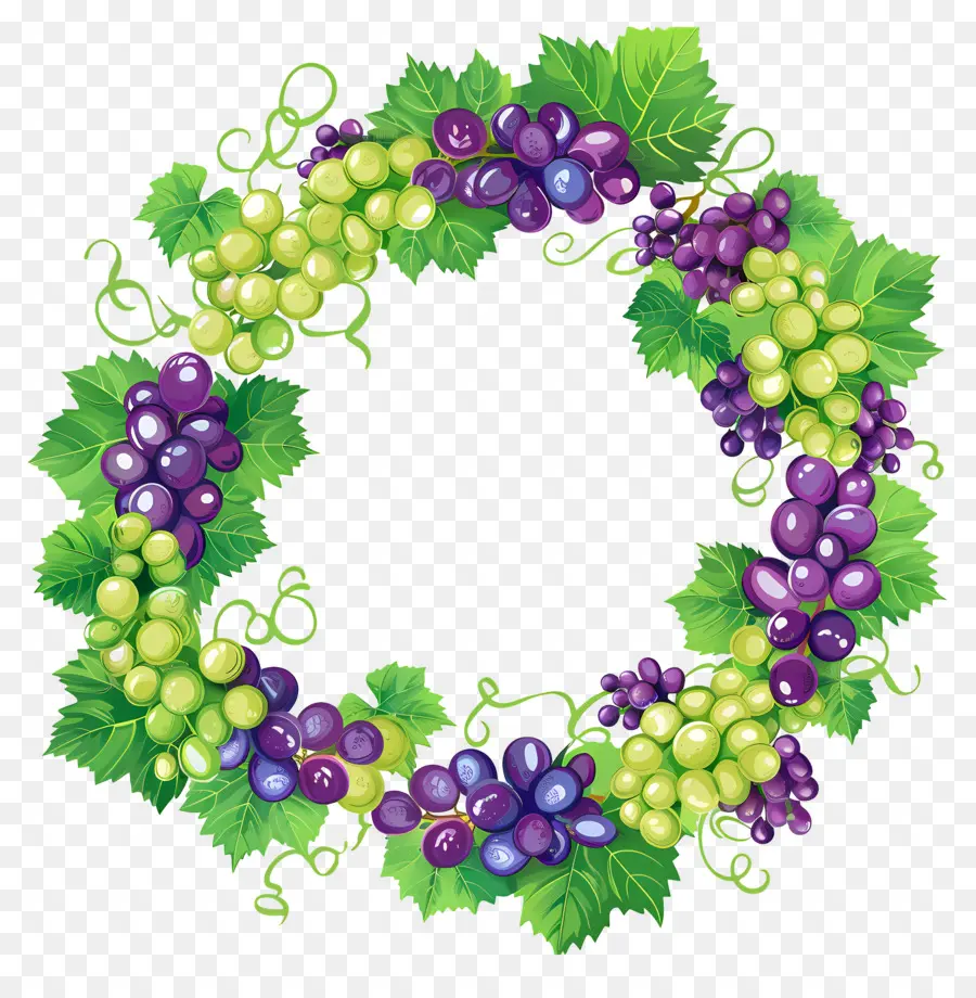 Corona De Uva，Uvas PNG